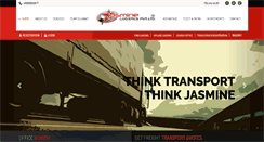 Desktop Screenshot of jasminelogistics.com